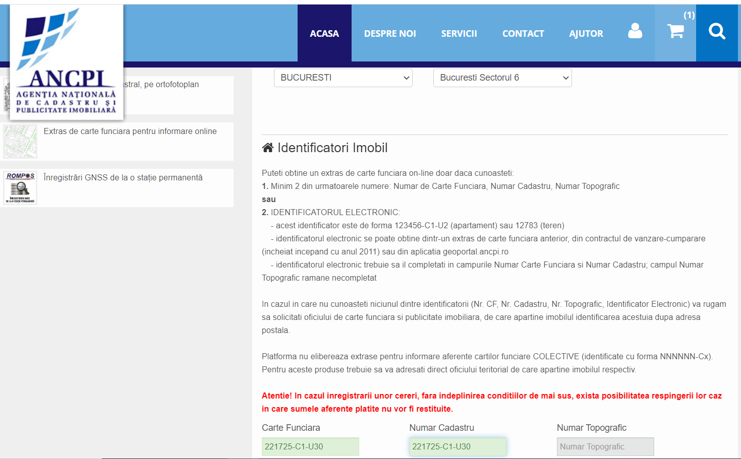 Cum Scot Un Extras De Carte Funciară Pentru Informare (on-line ...